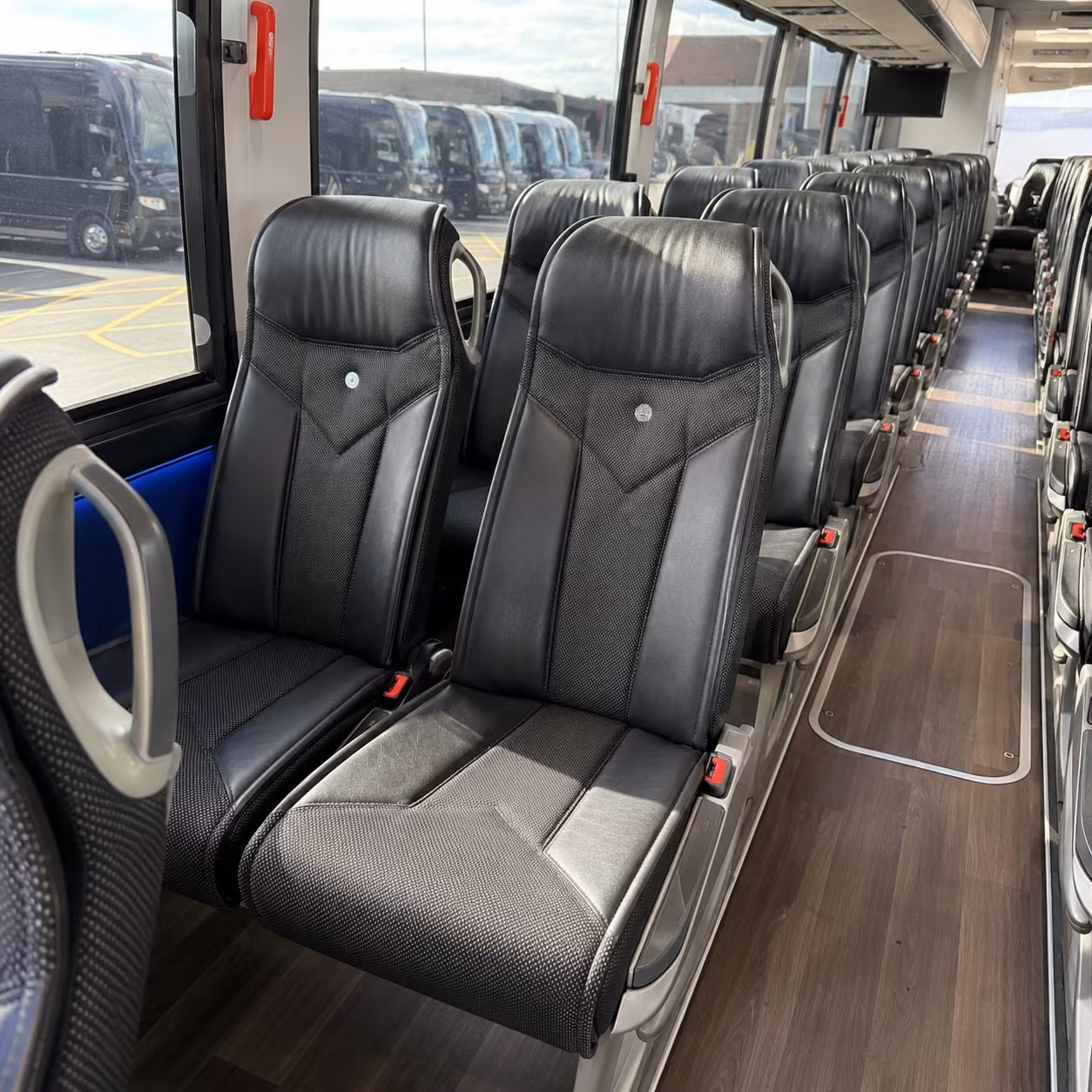 thornton 40 passenger charter bus interior