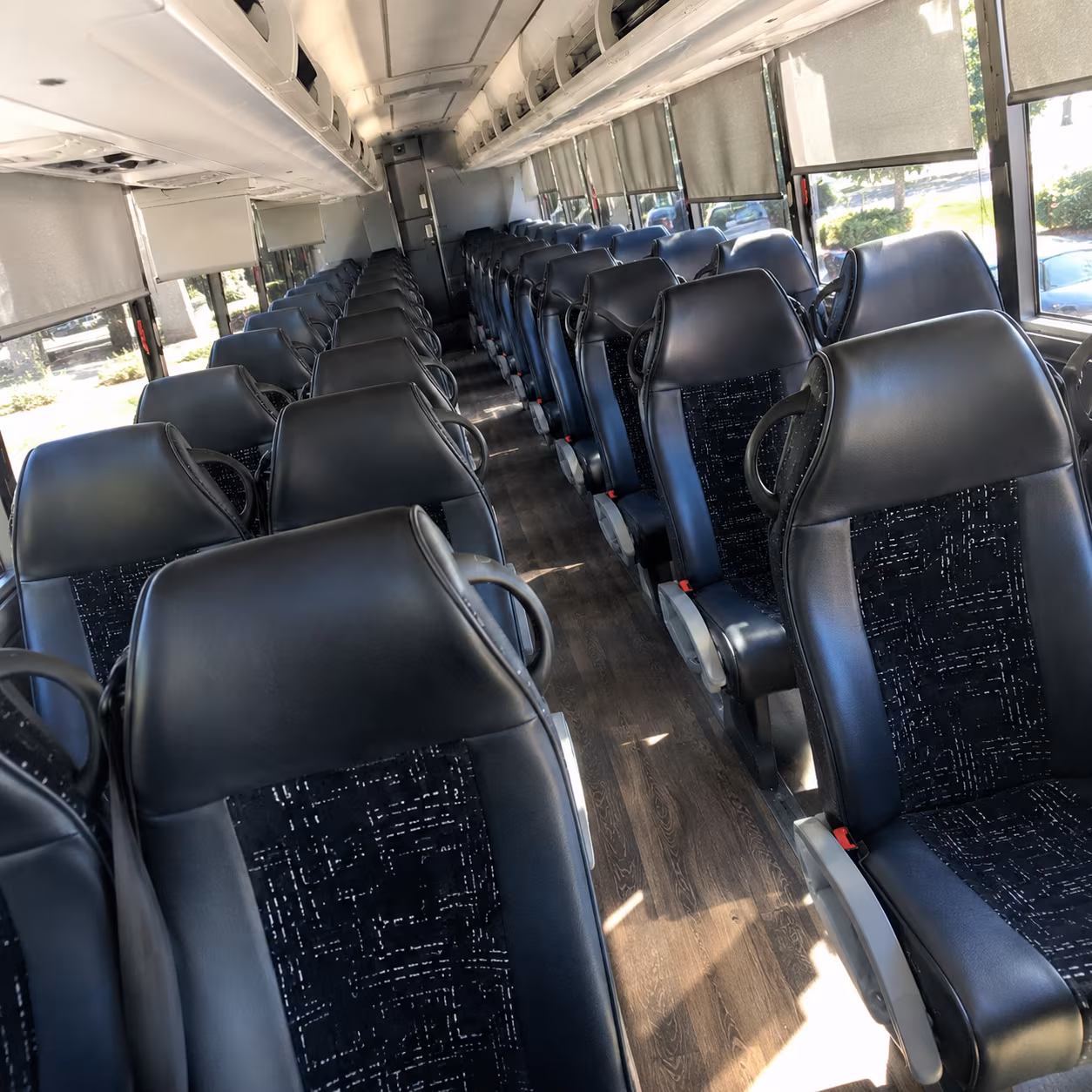 thornton charter bus inside