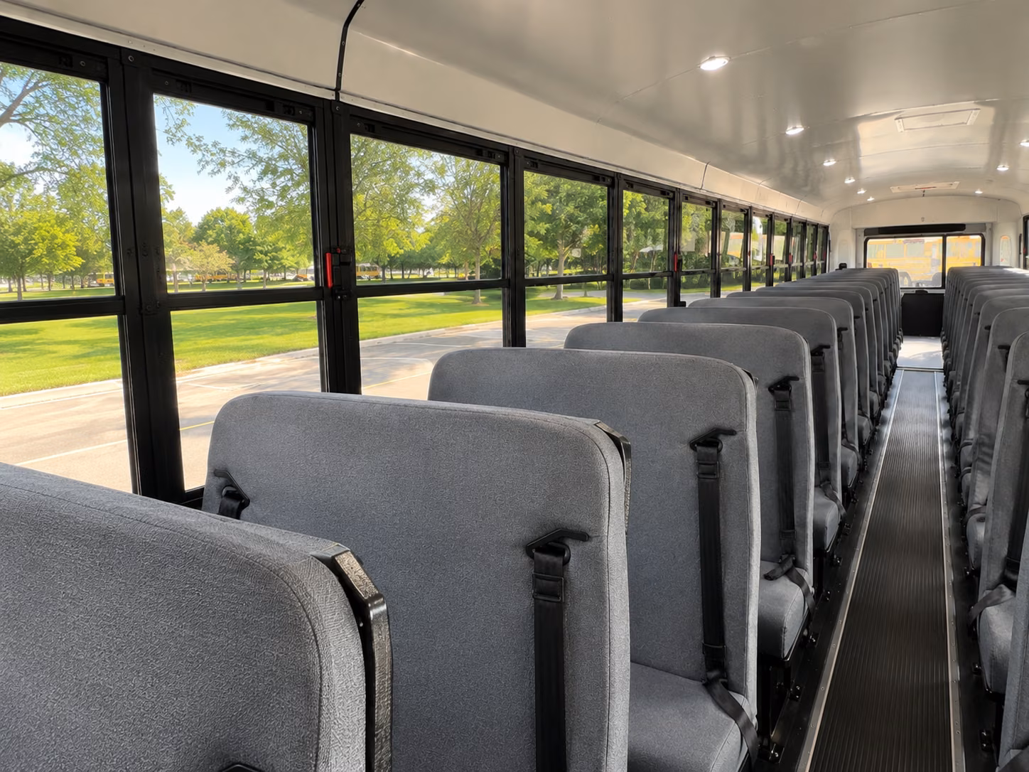 thornton school bus inside