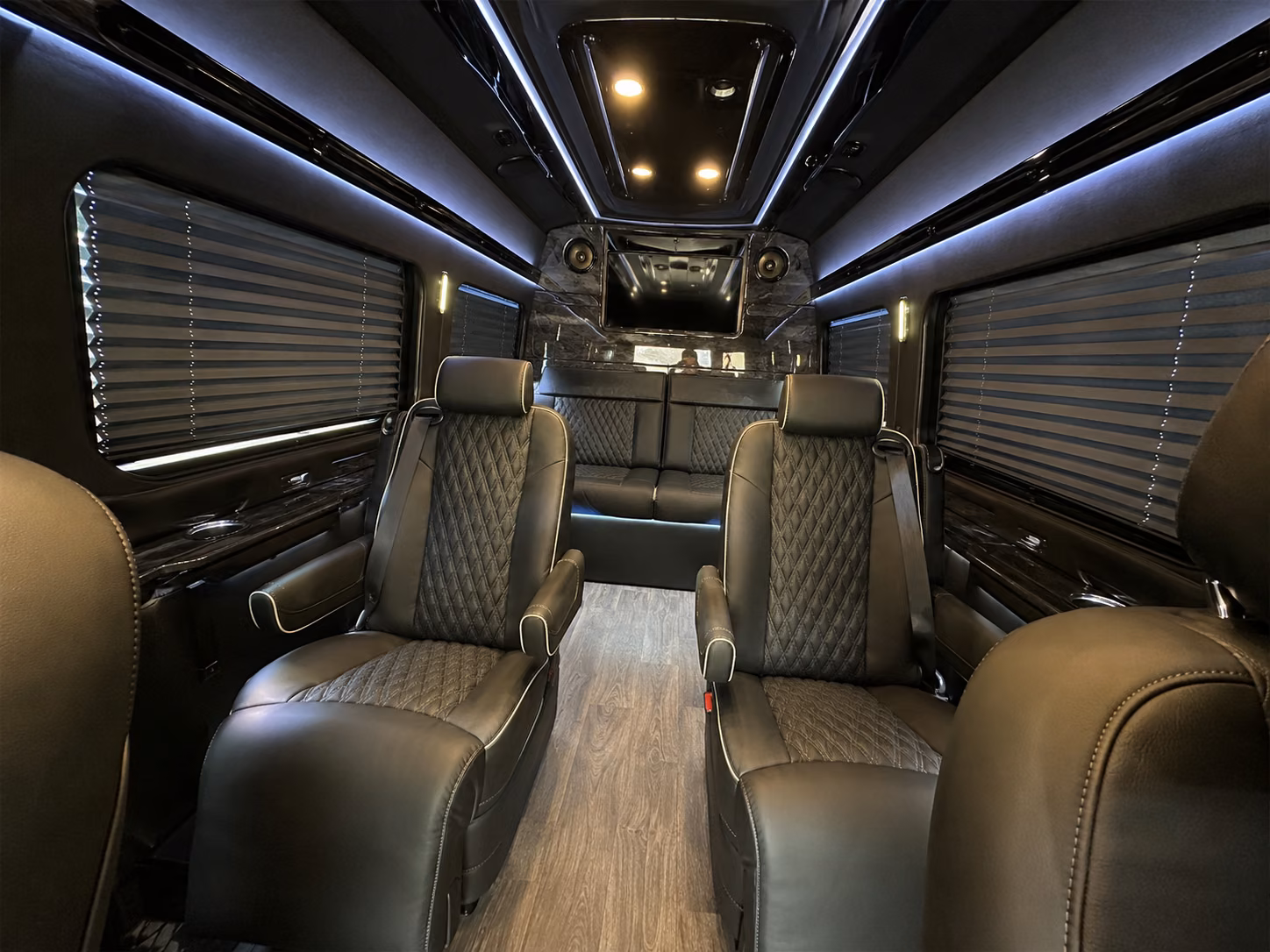 thornton sprinter van with driver inside