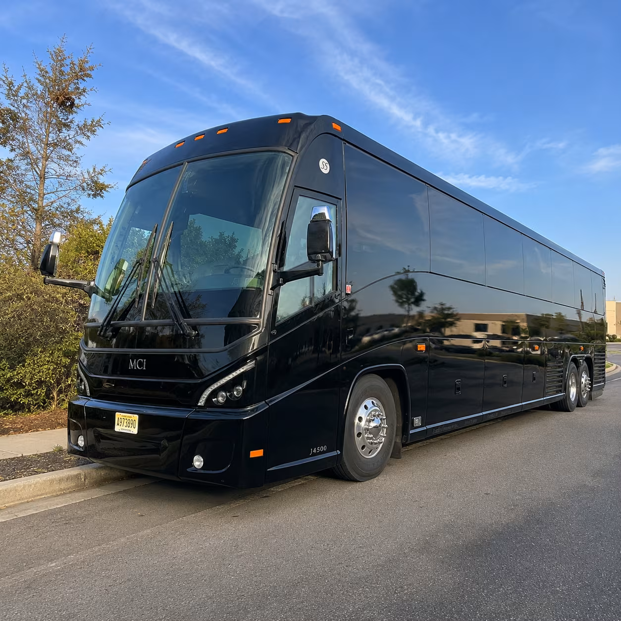 thornton wedding charter bus rental